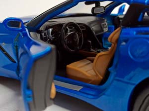 CHEVROLET CORVETTE STINGRAY Z5 1 BLUE 1:18 MAISTO — фото 3