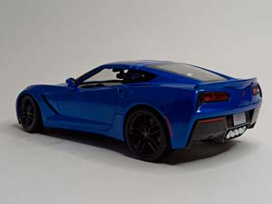CHEVROLET CORVETTE STINGRAY Z5 1 BLUE 1:18 MAISTO — фото 5