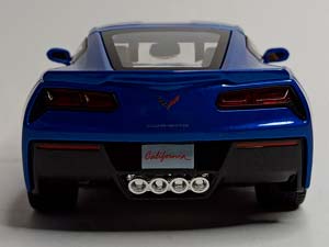 CHEVROLET CORVETTE STINGRAY Z5 1 BLUE 1:18 MAISTO — фото 6
