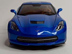 CHEVROLET CORVETTE STINGRAY Z5 1 BLUE 1:18 MAISTO — фото 8