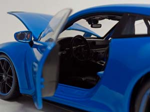 PORSCHE 911 GT3 BLUE 1:18 MAISTO — фото 3