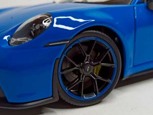 PORSCHE 911 GT3 BLUE 1:18 MAISTO — фото 4