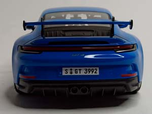 PORSCHE 911 GT3 BLUE 1:18 MAISTO — фото 6