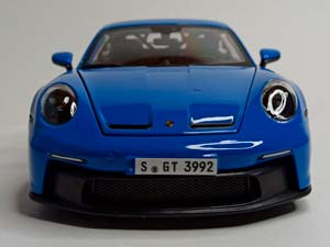 PORSCHE 911 GT3 BLUE 1:18 MAISTO — фото 9