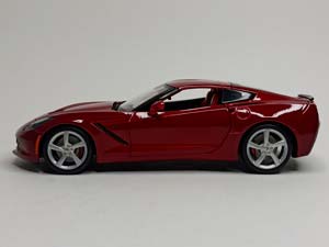 CHEVROLET CORVETTE STINGRAY 2014 RED 1:18 MAISTO — фото 6