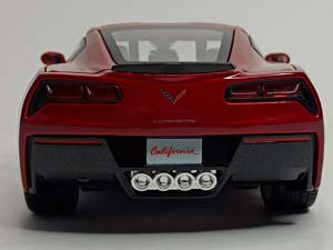CHEVROLET CORVETTE STINGRAY 2014 RED 1:18 MAISTO — фото 7