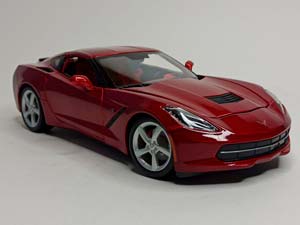 CHEVROLET CORVETTE STINGRAY 2014 RED 1:18 MAISTO — фото 8