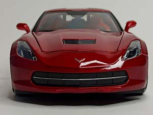 CHEVROLET CORVETTE STINGRAY 2014 RED 1:18 MAISTO — фото 9