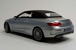 MERCEDES C CLASS CABRIOLET 1:18 ДИЛЕРСКИЙ — фото 3