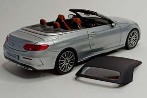 MERCEDES C CLASS CABRIOLET 1:18 ДИЛЕРСКИЙ — фото 6