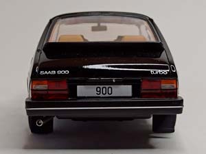 SAAB 900 TURBO 1975 BLACK 1:18 MCG — фото 4