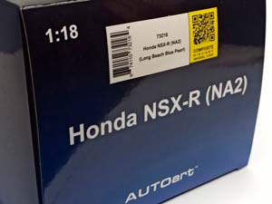 HONDA NSX-R (NA2) -2019 BLUE 1:18 AUTOART — фото 9