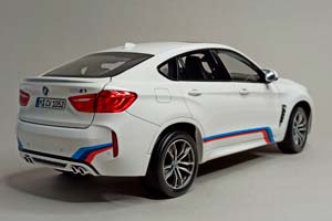 BMW X6M (F16) WHITE 1:18 NOREV LIMITED 200 — фото 9