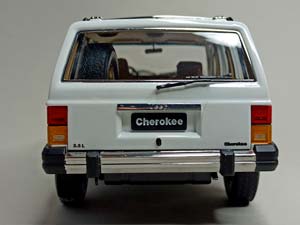 JEEP CHEROKEE WHITE 1:18 AURORA — фото 7