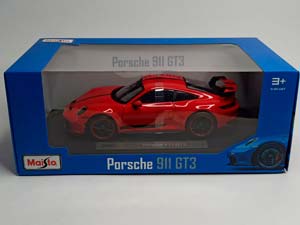PORSCHE 911 GT3 RED 1:18 MAISTO — фото 10