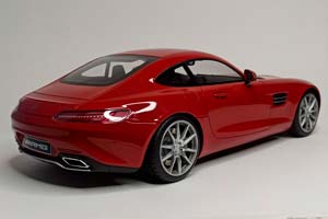 MERCEDES AMG GT RED 1:12 — фото 5