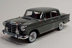 MERCEDES 190D GREY 1964 NOREV 1:18 LIMITED — фото 9