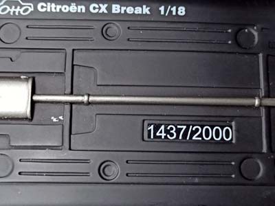CITROEN CX BREAK 1:18 OTTOMOBILE (ДЕФЕКТ) — фото 10