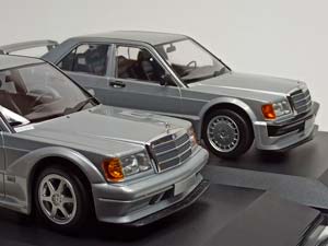 MERCEDES 190E (EVO1) +(EVO2) -2ШТ 1:18 MINICHAMPS — фото 3