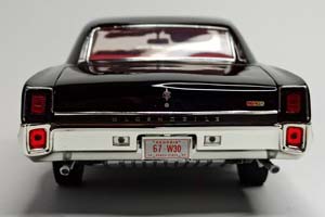 OLDSMOBILE 442 W-30 BLACK 1967 GMP/ACME 1:18 — фото 4