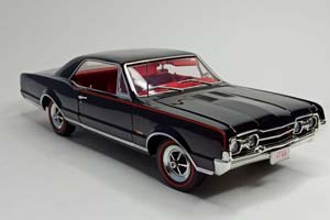 OLDSMOBILE 442 W-30 BLACK 1967 GMP/ACME 1:18 — фото 6