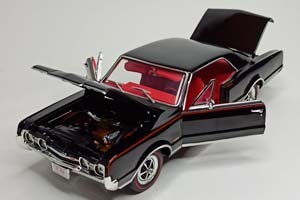 OLDSMOBILE 442 W-30 BLACK 1967 GMP/ACME 1:18 — фото 2