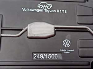 VW VOLKSWAGEN TIGUAN R BLUE 1:18 OTTOMOBILE — фото 9