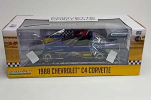 CHEVROLET CORVETTE C4 RACE CAR 1988 1:18 GREENLIGH — фото 10