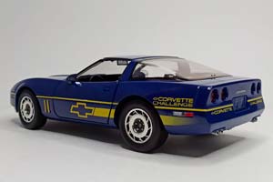 CHEVROLET CORVETTE C4 RACE CAR 1988 1:18 GREENLIGH — фото 4