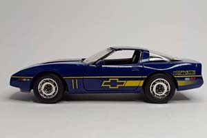 CHEVROLET CORVETTE C4 RACE CAR 1988 1:18 GREENLIGH — фото 5