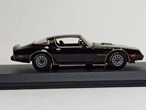 PONTIAC FIREBIRD TRANS AM 1979 BLACK 1:43 — фото 6