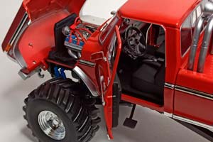 FORD F-250 MONSTER TRUCK 48" TYRES 1:18 — фото 4
