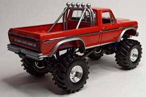 FORD F-250 MONSTER TRUCK 48" TYRES 1:18 — фото 6