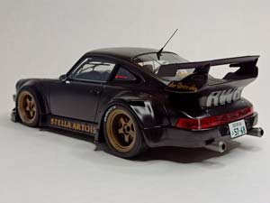 PORSCHE 911 (964) RWB 2008 GT SPIRIT 1:18 — фото 7