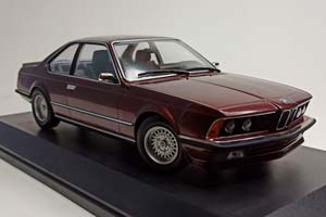 BMW 635CSI (E24) 1982 BROWN 1:18 MINICHAMPS — фото 5