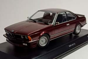 BMW 635CSI (E24) 1982 BROWN 1:18 MINICHAMPS — фото 9