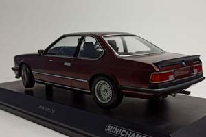 BMW 635CSI (E24) 1982 BROWN 1:18 MINICHAMPS — фото 2