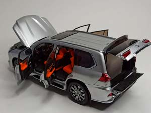 LEXUS LX 570 SILVER 1:18 LCD — фото 6