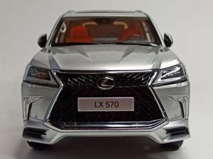LEXUS LX 570 SILVER 1:18 LCD — фото 8