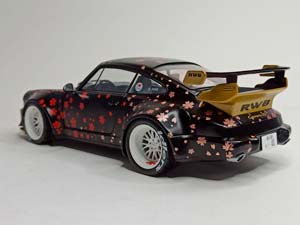 PORSCHE 911 RWB AOKI 2021 SOLIDO 1:18 — фото 3