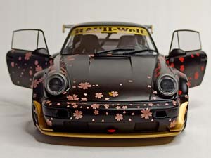 PORSCHE 911 RWB AOKI 2021 SOLIDO 1:18 — фото 4