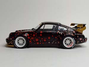 PORSCHE 911 RWB AOKI 2021 SOLIDO 1:18 — фото 5