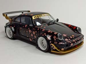 PORSCHE 911 RWB AOKI 2021 SOLIDO 1:18 — фото 9