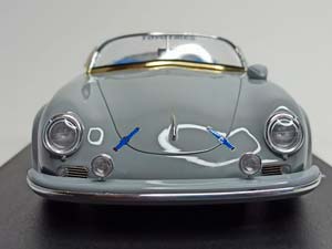 PORSCHE 356 SPEEDSTER S-CLUB 2019 GT SPIRIT 1:18 — фото 9