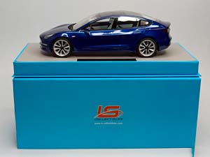 TESLA MODEL 3 BLUE 1:18 ЛИМИТ 500ШТ — фото 10