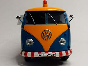 VW VOLKSWAGEN T1B "VW KUNDENDIENST" 1:18 SCHUCO — фото 8