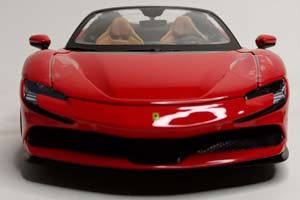 FERRARI SF90 STRADDAE HYBRID SPIDER 1000HP 1:18 — фото 6