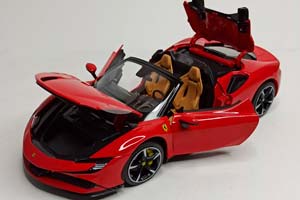 FERRARI SF90 STRADDAE HYBRID SPIDER 1000HP 1:18 — фото 2