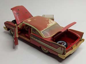 PLYMOUTH FURY "CHRISTINE" ГРЯЗНЫЙ 1:18 — фото 3