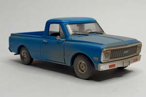 CHEVROLET C-10 PICKUP 1971 GREENLIGHT 1:24 — фото 9